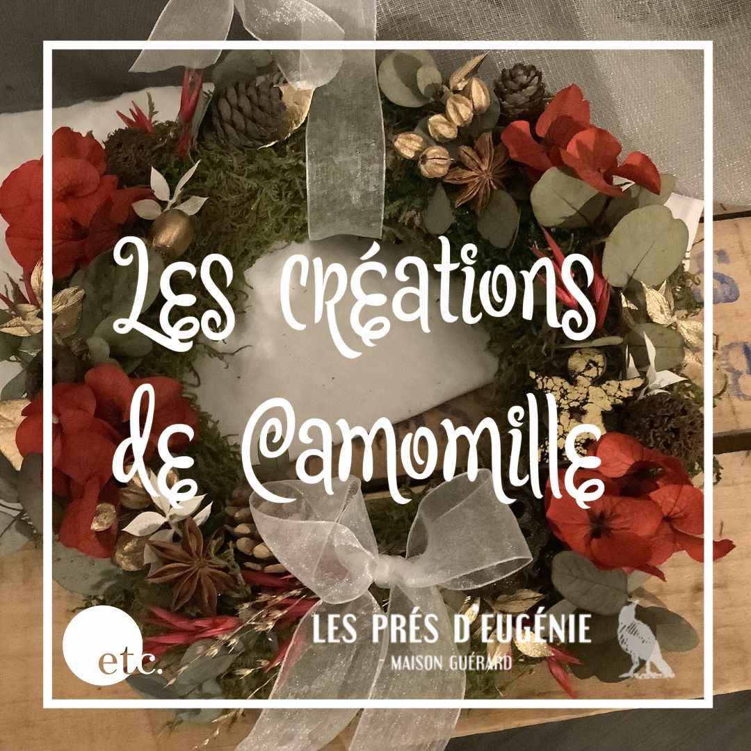 Samedi 30 novembre De 10h00 à 17h00 A La Ferme aux Grives La Galerie Etcetera à le plaisir d'être de nouveau partenaire avec Les Prés d'Eugénie pour co-organiser le Marché de Noël